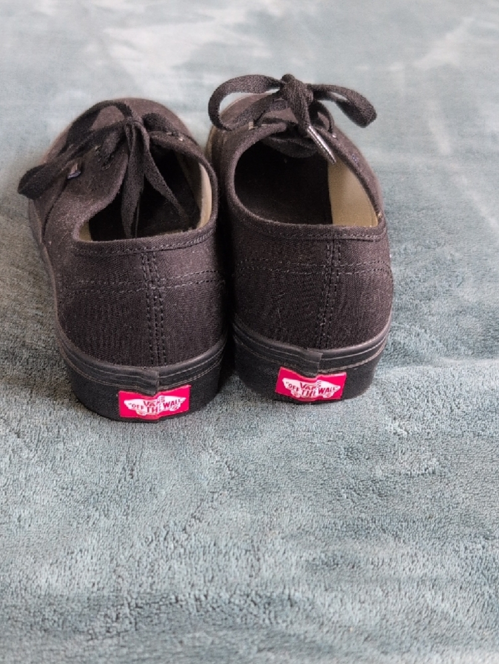 Vans Authentic Canvas Sneakers in Black - Picture 3 of 5